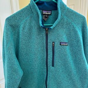 Patagonia Men's Better Sweater Jacket in Blue Color Size XL